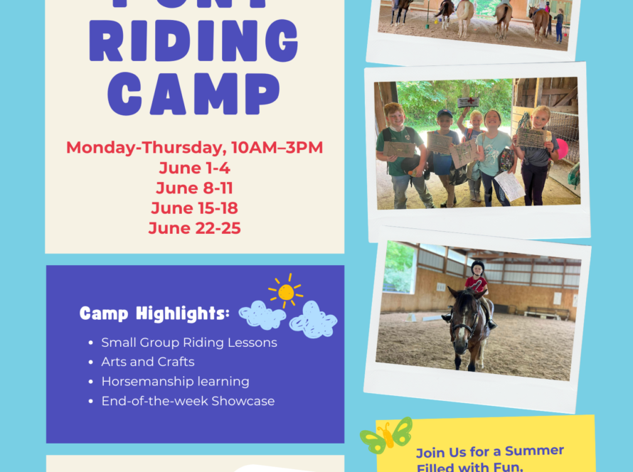 2026 Pony Riding Camp